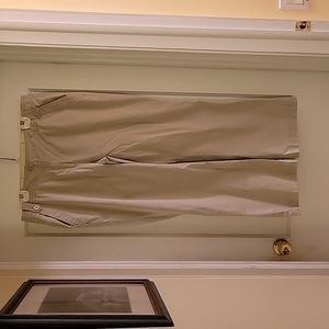 Talbots Size 16W Khaki Wide Leg Pants